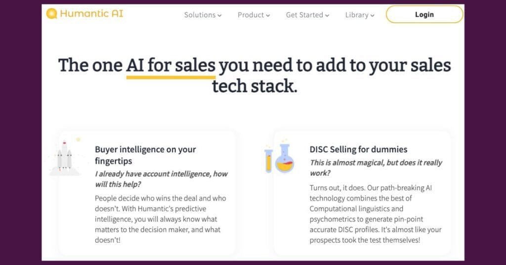 Humantic AI semantic analysis and Disc profiling